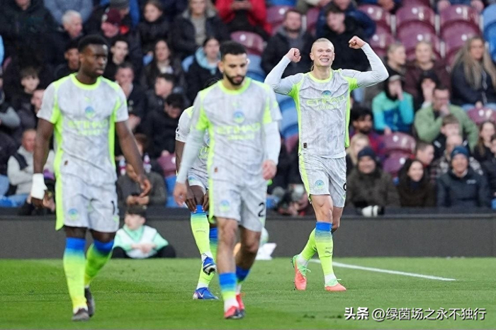 曼城客场力克伯恩利登顶英超 拜仁晋级德国杯决